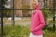 Толстовка с капюшоном женская Hoodie, розовая фото 5