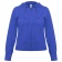 Толстовка женская Hooded Full Zip ярко-синяя фото 1