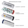 Флешка Elegante 16 Gb в подарочной упаковке, серебряная фото 5