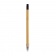 Вечный карандаш из бамбука FSC® с ластиком фото 2