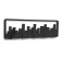 Вешалка настенная Skyline, черная фото 3