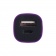 Внешний аккумулятор Easy Metal 2200 мАч, фиолетовый фото 4