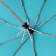 Зонт складной AOC, бирюзовый фото 8