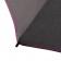 Зонт складной AOC Mini с цветными спицами, розовый фото 3