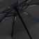 Зонт складной AOC Mini с цветными спицами, темно-синий фото 4