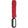 Зонт складной Hoopy с ручкой-карабином, красный фото 4