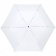 Зонт складной Luft Trek, белый фото 4