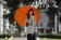 Зонт складной Monsoon, оранжевый фото 5