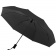 Зонт складной Manifest Color со светоотражающим куполом, черный фото 5