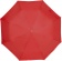 Зонт складной Silverlake, красный с серебристым фото 2