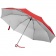 Зонт складной Silverlake, красный с серебристым фото 3
