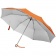 Зонт складной Silverlake, оранжевый с серебристым фото 1