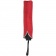 Зонт-наоборот складной Silvermist, красный с серебристым фото 2