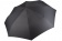 Зонт складной Unit Fiber с большим куполом, черный фото 2