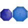 Зонт складной Unit Fiber с большим куполом, темно-синий фото 9