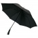 Зонт-трость с фактурной тканью Ricardo, черный фото 1