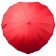 Зонт-трость «Сердце», красный фото 1
