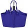 Зонт-сумка складной Stash, синий фото 3