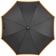 Зонт-трость Highlight, черный с оранжевым фото 4