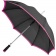 Зонт-трость Highlight, черный с розовым фото 2