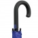 Зонт-трость с цветными спицами Bespoke, синий фото 1