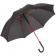 Зонт-трость с цветными спицами Color Style, красный с черной ручкой фото 13