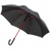 Зонт-трость с цветными спицами Color Style, красный с черной ручкой фото 12