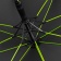 Зонт-трость с цветными спицами Color Style, зеленое яблоко, с серой ручкой фото 10