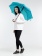 Зонт-трость Standard, бирюзовый фото 7