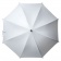 Зонт-трость Standard, белый с серебристым внутри фото 1